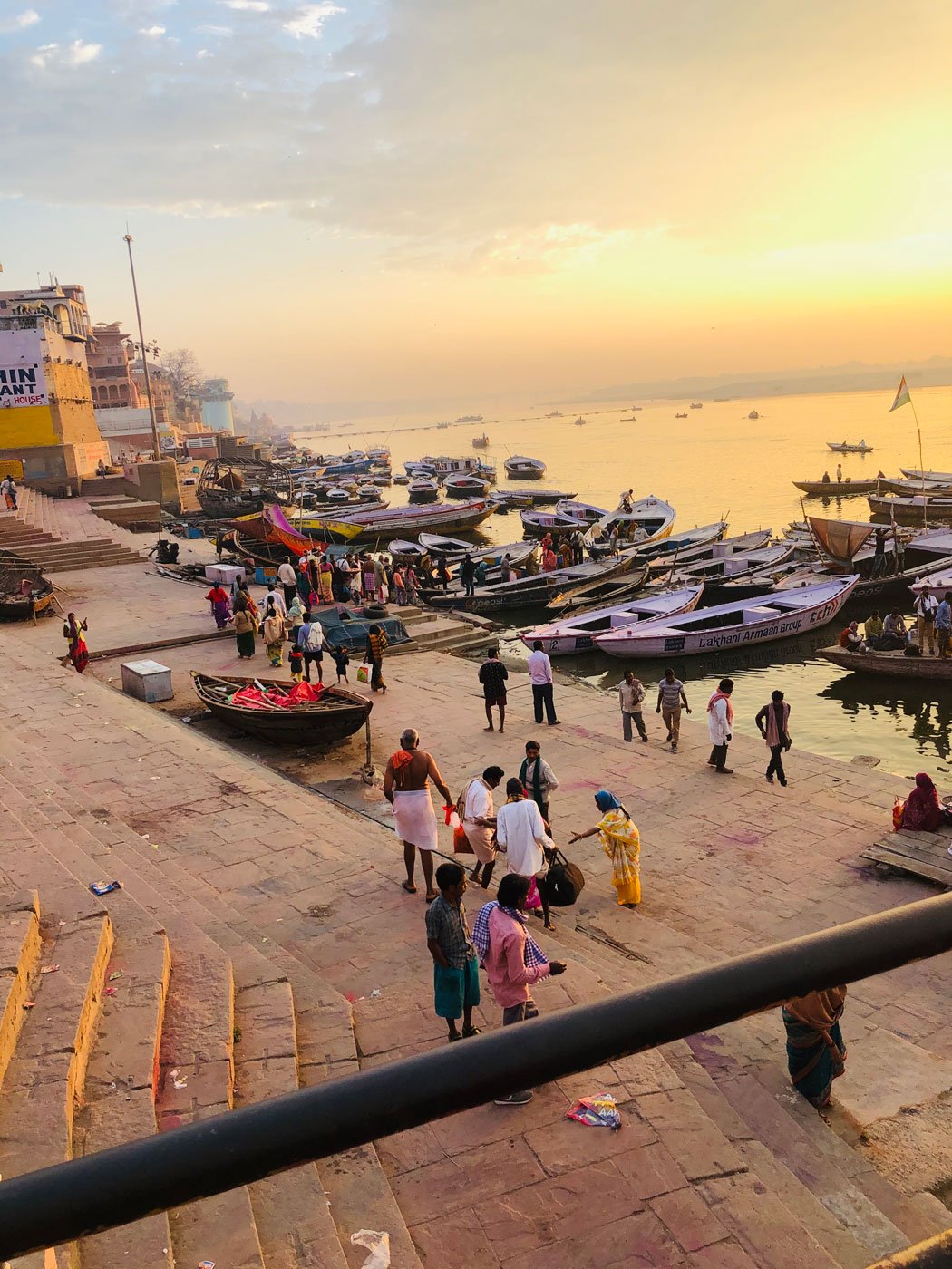 The Ghats of Varanasi at Dawn