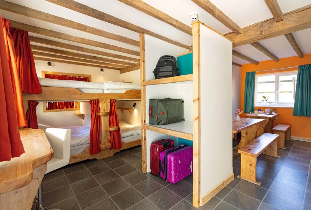 Bunkhouse accommodation at Skanda Hafan